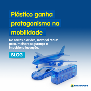 Plástico ganha protagonismo na mobilidade: entenda como o material reduz peso, melhora segurança e impulsiona inovação.