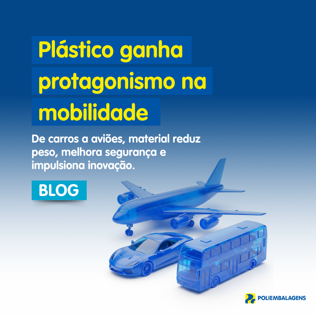 Plástico ganha protagonismo na mobilidade: entenda como o material reduz peso, melhora segurança e impulsiona inovação.
